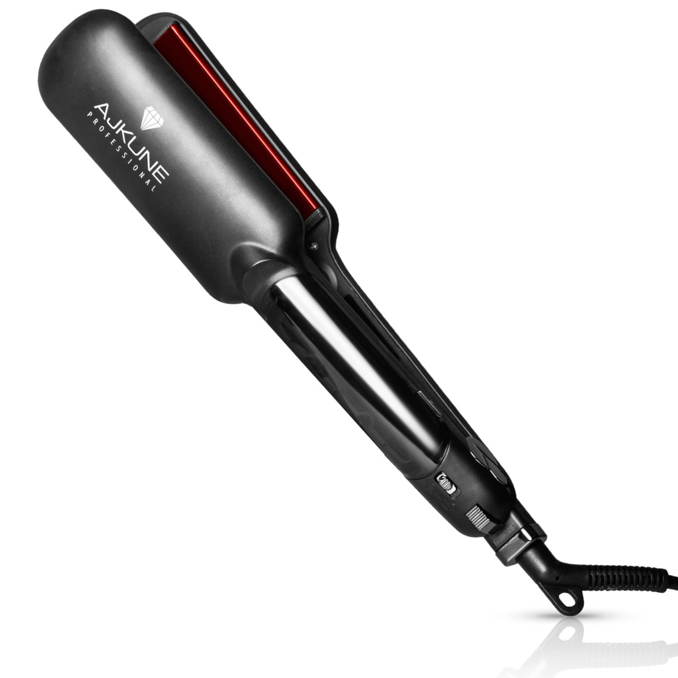 Limited Edition Ajkune Professional Infrarot Dampf-Eisen-Keramik Glätteisen.
